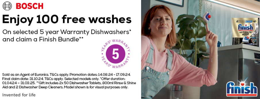 Bosch Finish Free Washes